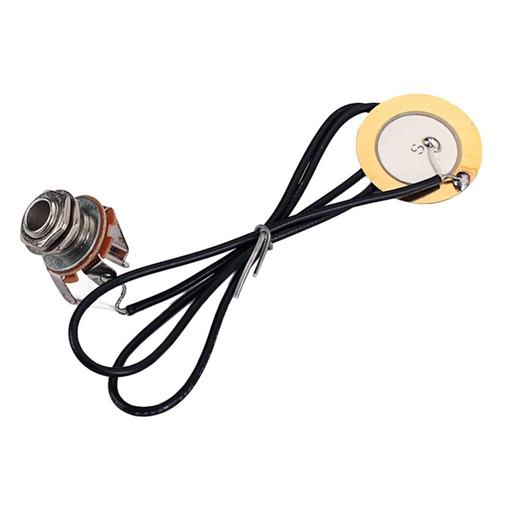 3-5pack 1 Piece Guitar Pickup Piezo Transducer for Mandolin Banjo Box Guitar