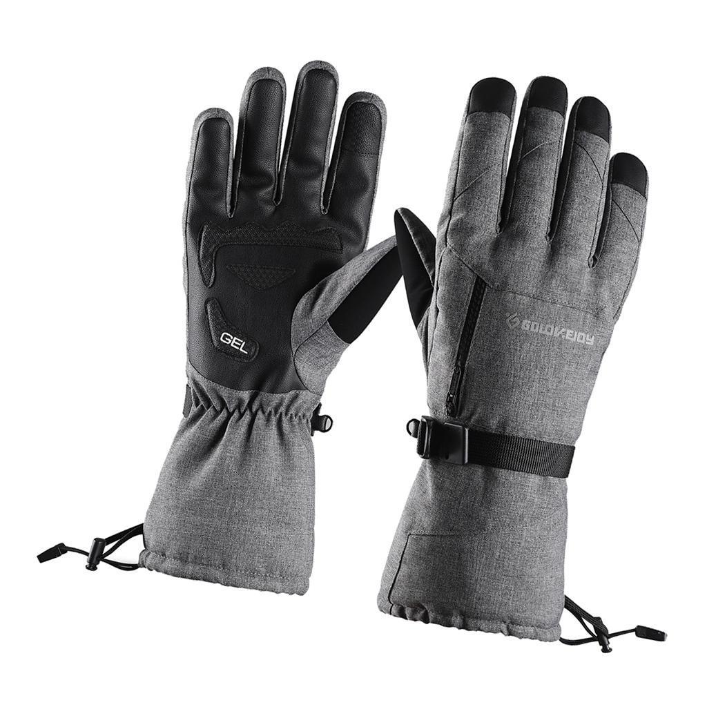 Cycling Gloves Windproof  Touchscreen Gloves Cold Weather Warm Gloves Windproof Winter Sports Gloves for Running Driving Ski Snowboard Snow