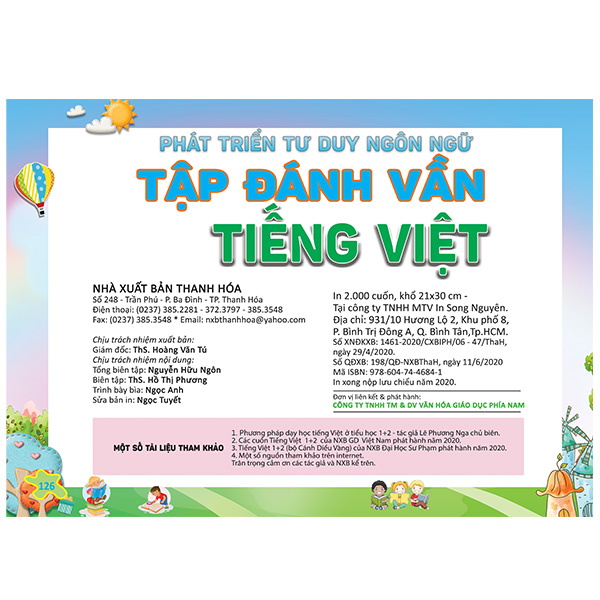 Tập Đánh Vần Tiếng Việt