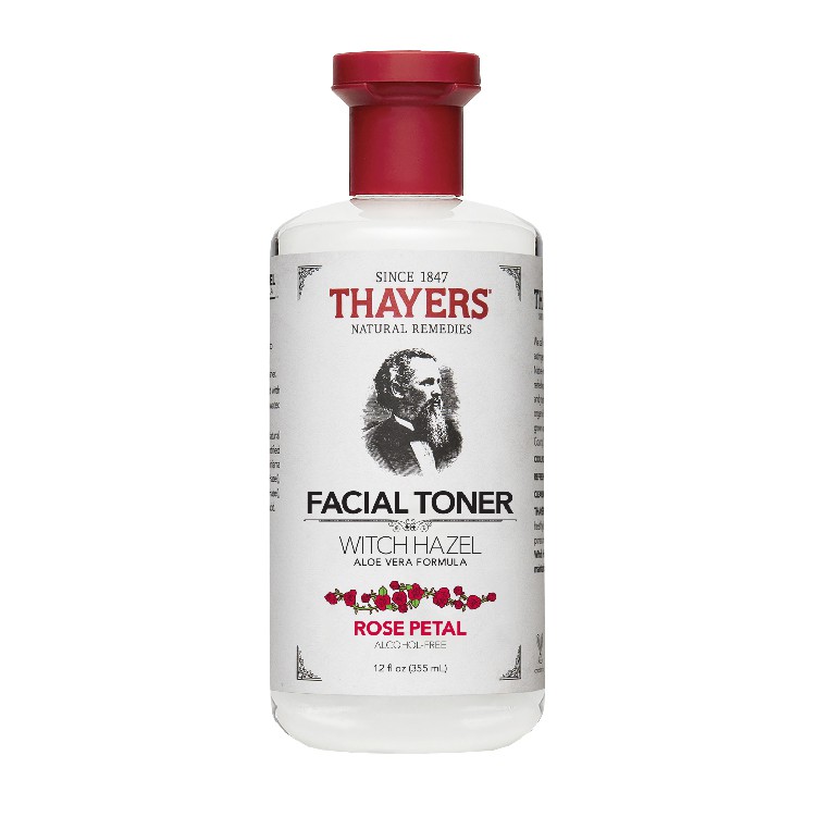 Nước Hoa Hồng Không Cồn Thayers Witch Hazel Rose Petal 355ml (Dành cho da khô, da thường)