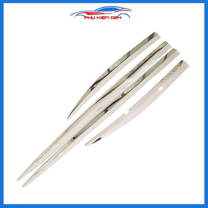 Bộ ốp nẹp sườn Cerato 2019-2020-2021-2022 mạ crom trang trí làm đẹp xe