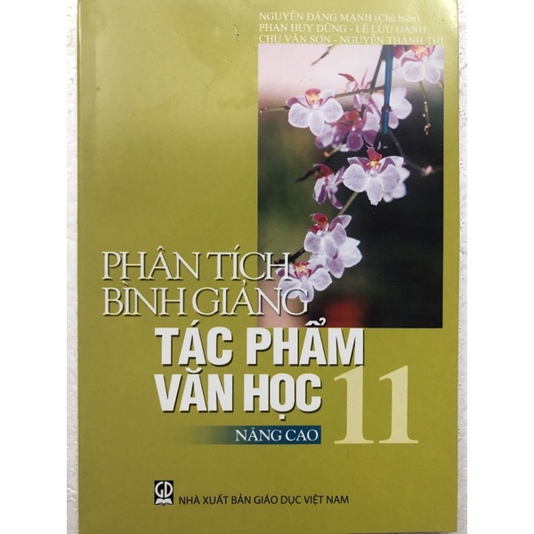 Phân tích bình giảng tác phẩm Văn học nâng cao 11