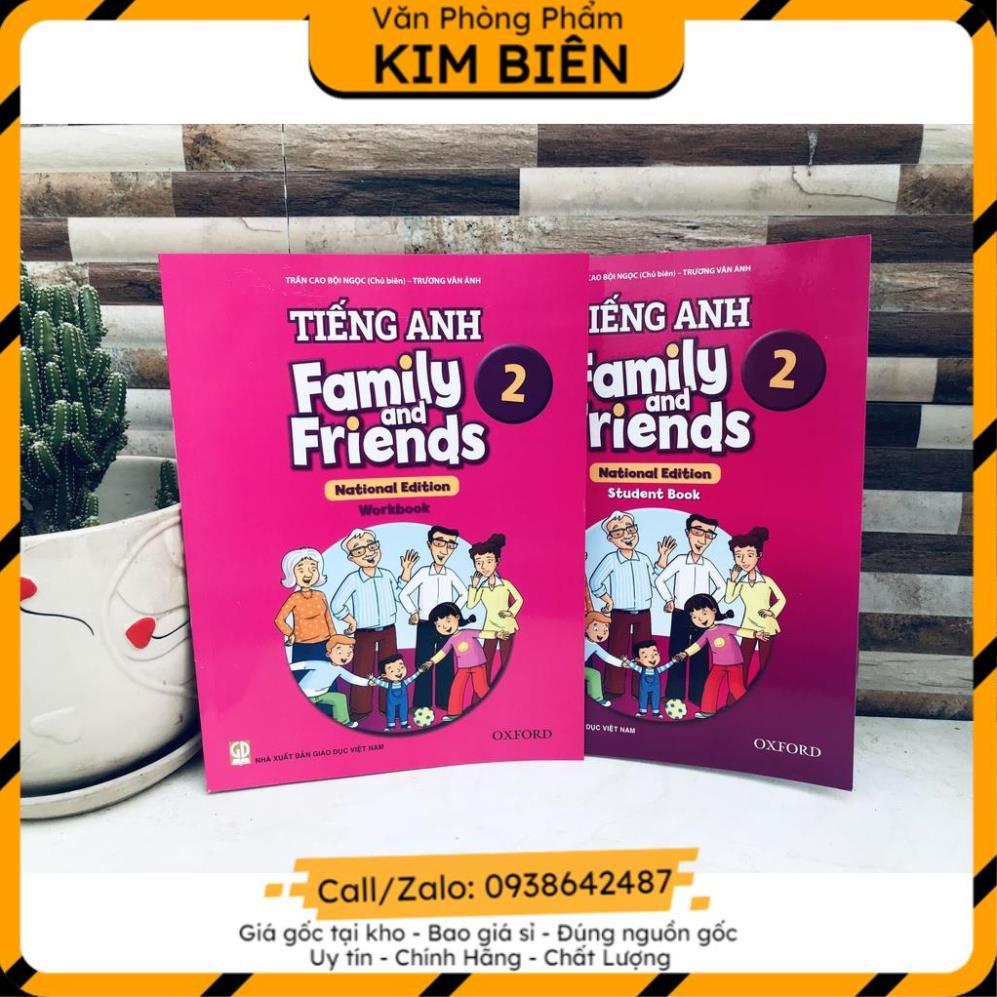 ️sỉ vpp,sẵn hàng️ Tiếng anh lớp 2 family and friends chan troi sang tao - VPP Kim Biên