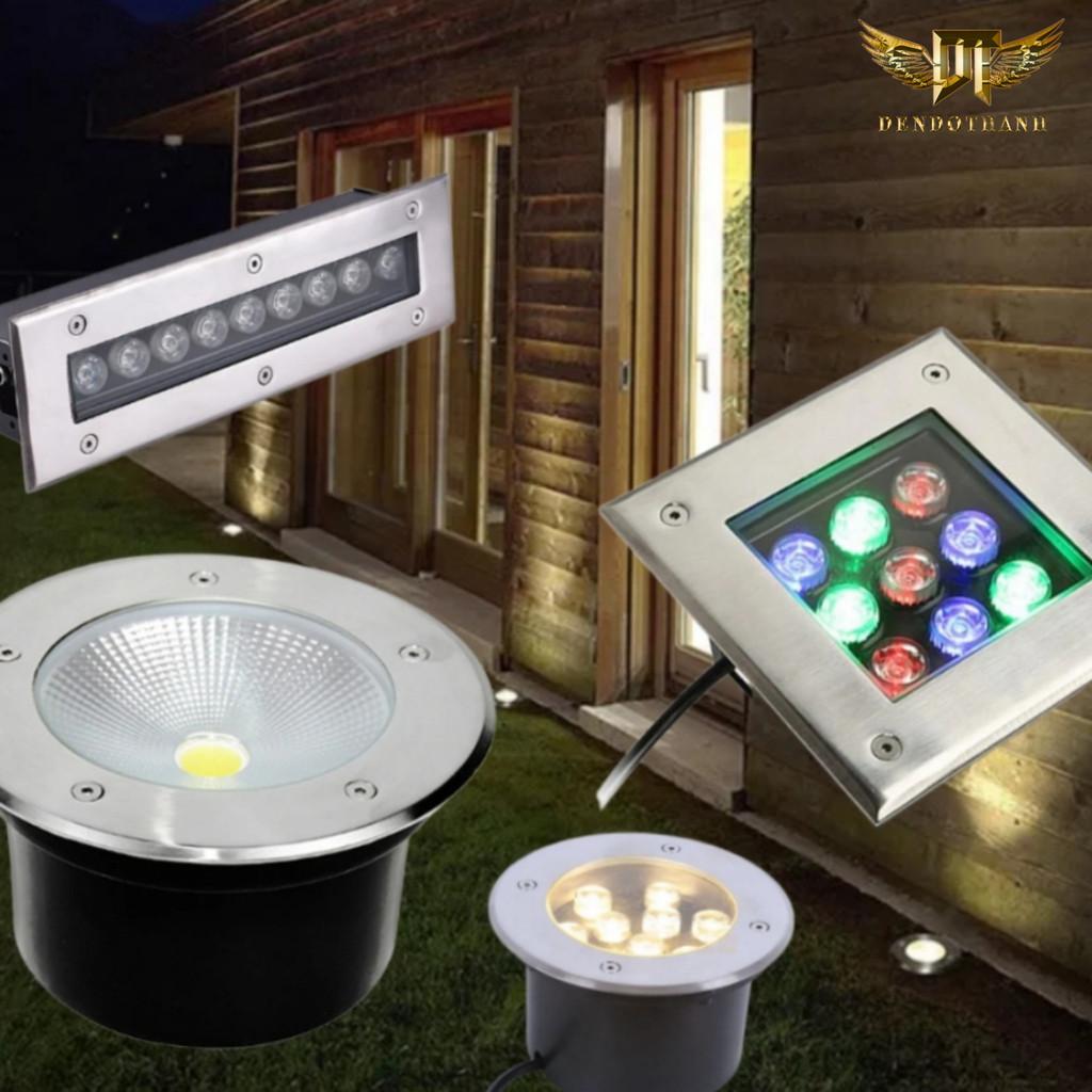 Đèn âm đất thanh chữ nhật RSV87 chỉ dẫn lối trang trí ngoại cảnh sân vườn chống nước ip sử dụng bộ đổi nguồn 24v an toàn - 18w