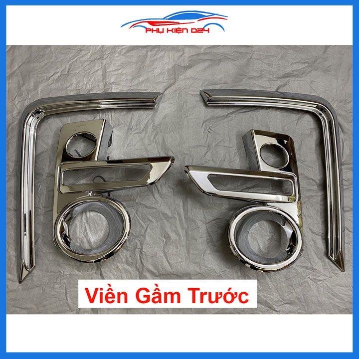 Ốp viền đèn gầm trước sau xe Raize 2021-2022-2023 mạ Crom chống trầy trang trí làm đẹp xe