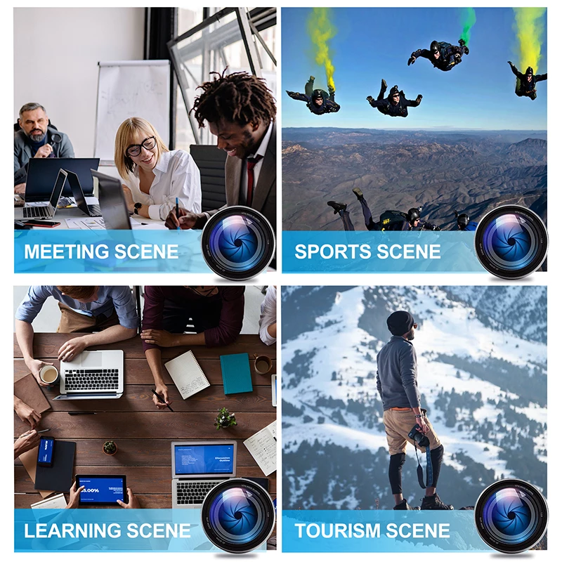 Xem camera Mini Action DVR Body Camcorder Invisible Vision Vision Video Ghi âm giám sát Micro Sport Wristwatch Màu sắc: T11 Màu đen