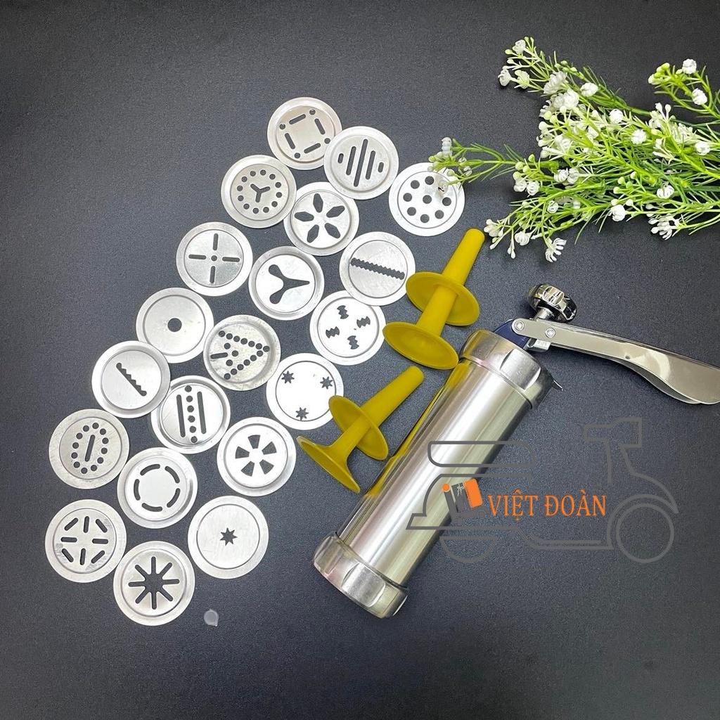KHUÔN NHẤN BÁNH QUY, tạo hình COOKIES 3D sắc nét - INOX. Dụng cụ làm bánh chuyên nghiệp