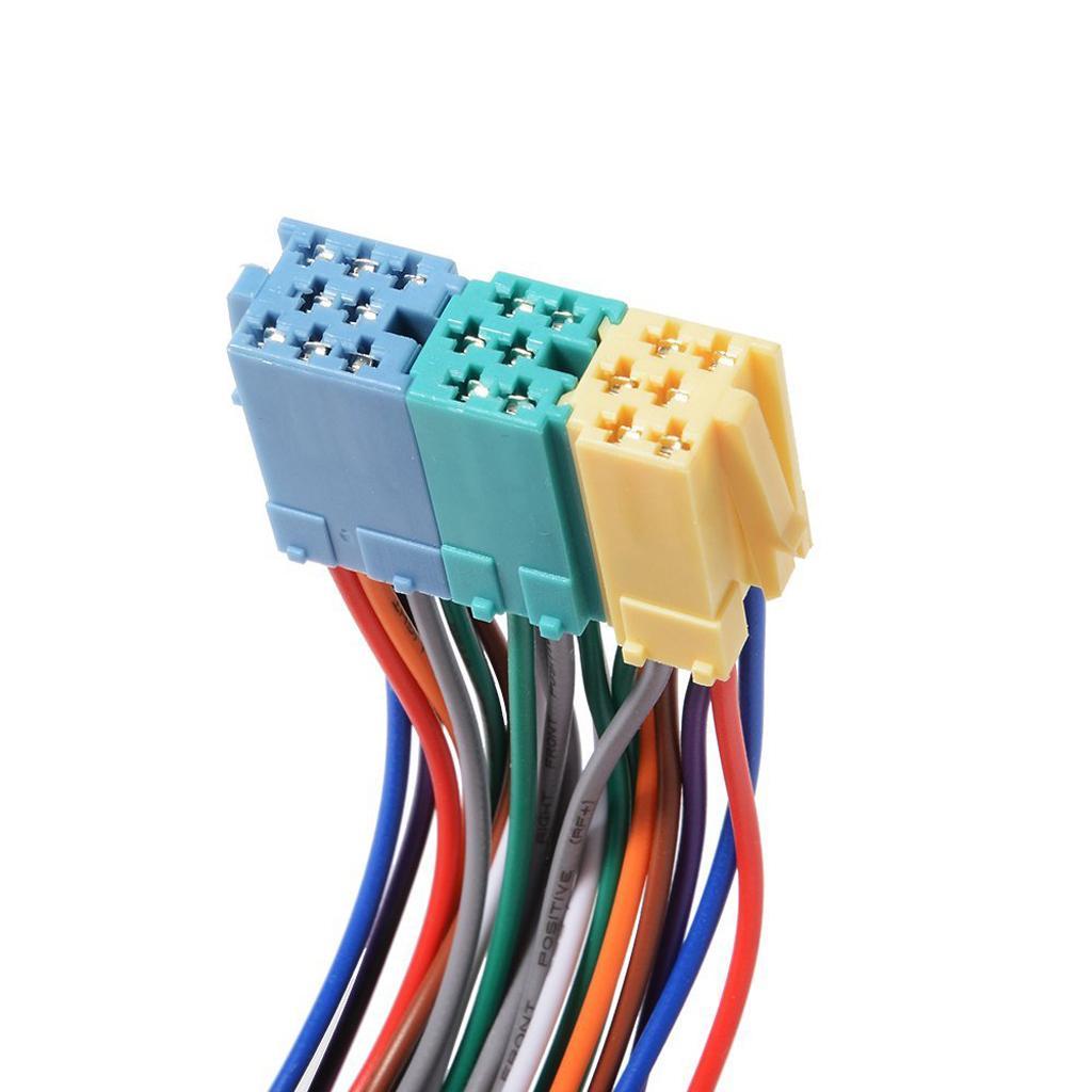 2X Auxiliary Audio MP3 Changer Adapter Cable Connector