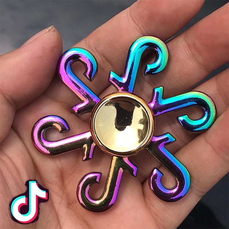 (MớI) Con Quay Đồ Chơi Fidget Spinner BằNg HợP Kim KẽM NhiềU MàU GiúP GiảM stress