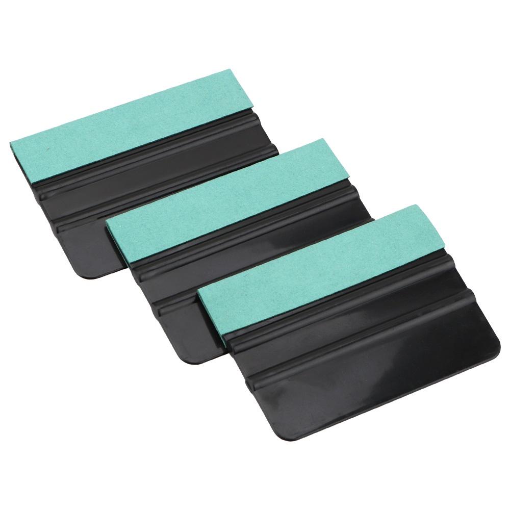 Set 3 dụng cụ dán đề can vinyl sợi carbon không trầy xước cho xe hơi
