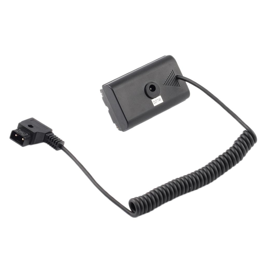 D-Tap To NP-F550 Dummy Battery Power Cable/Adapter For NP F550 F570