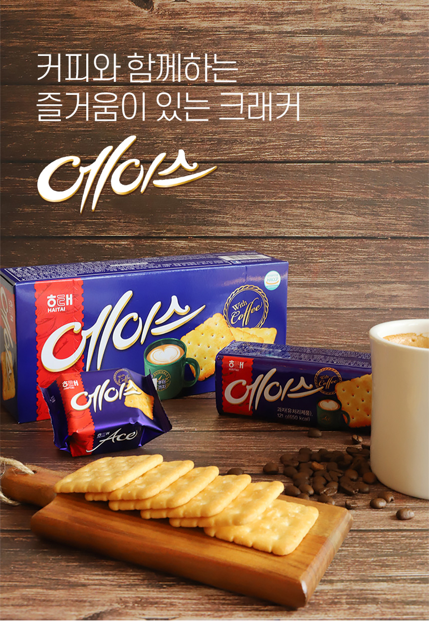 Bánh Quy Ace Cracker Haitai Hàn Quốc 364G