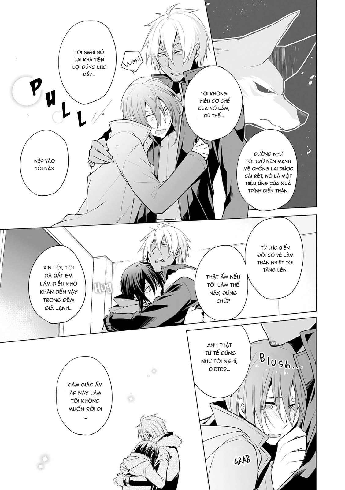 anh chàng người sói và tiểu thuyết gia lập dị chapter 4.2 16