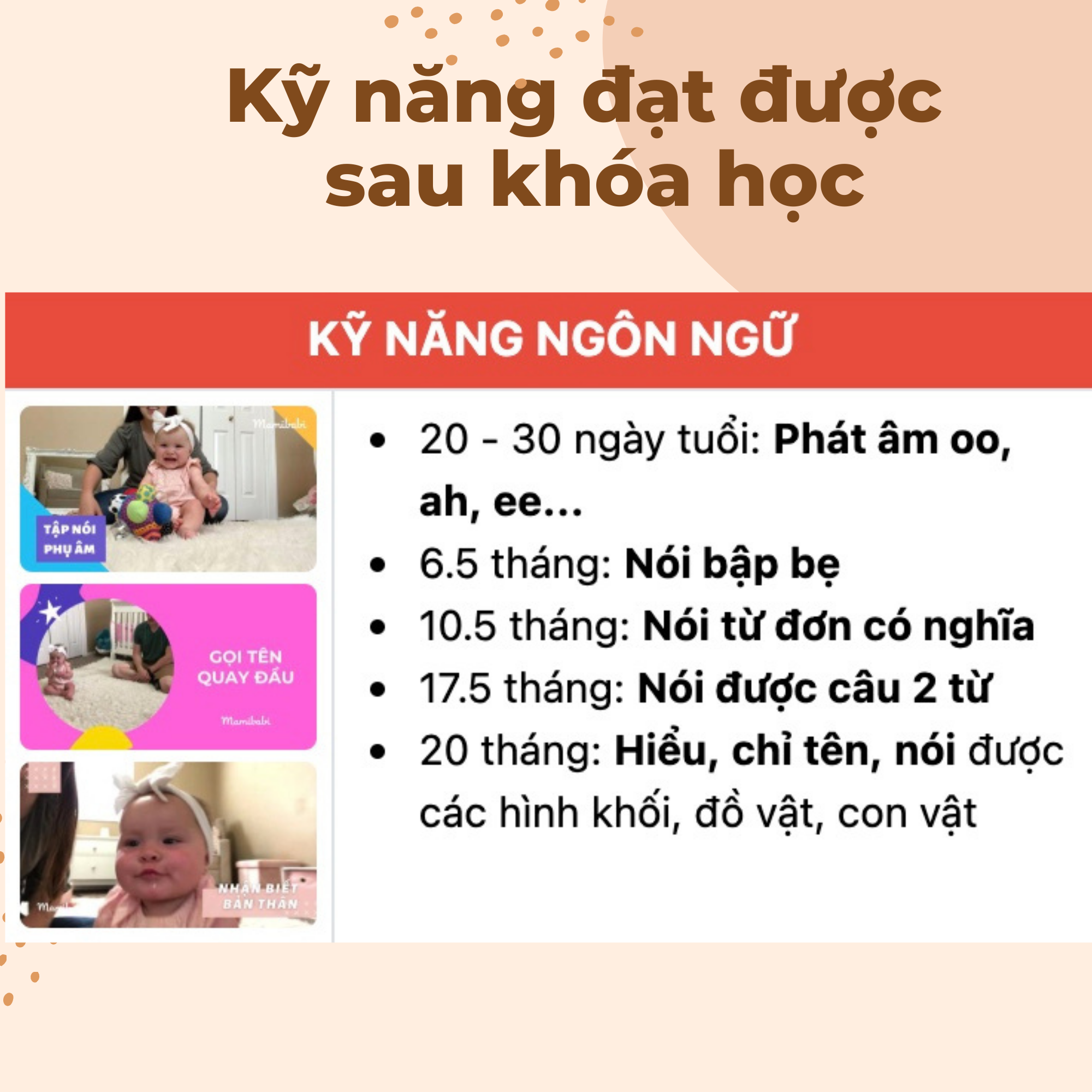 Khóa học Giáo dục sớm cho trẻ 0 - 2 tuổi theo phương pháp Montessori và Shichida