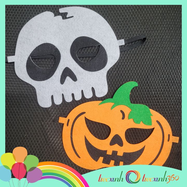 Mặt nạ Halloween bằng vải nỉ