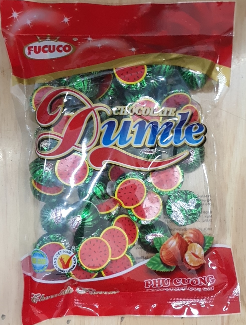 Socola Dumle Fucuco hình dưa hấu 260g