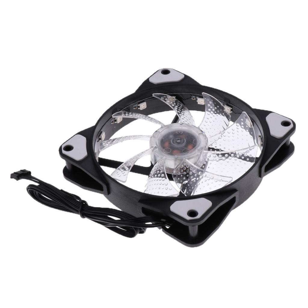 120mm Standard Case Fan Low Noise Cooler LED RGB Cooler For Computer Chasis