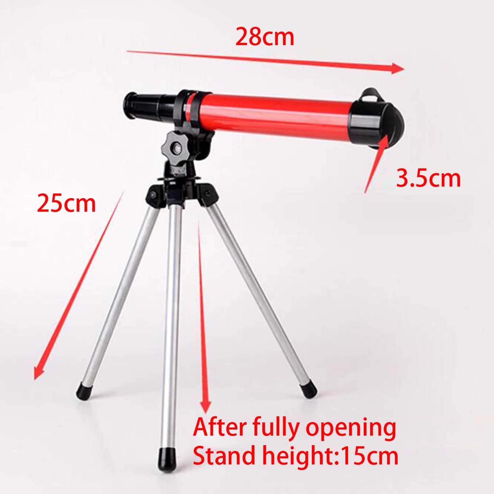 Outdoor Single Space Telescope, Educational Science Toys, Compact Portable Travel Telescope for Concert Bird Watching