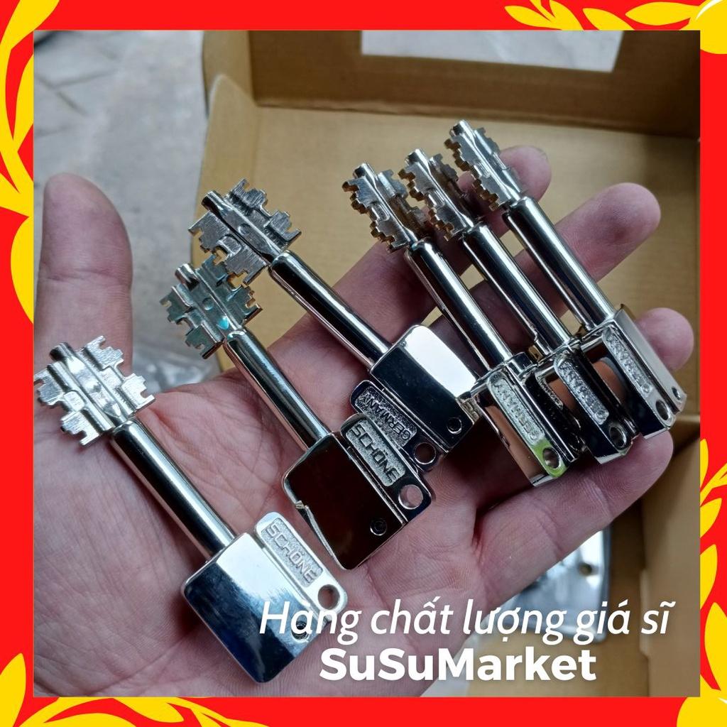Khoá cổng SCHONE 1688 | Tinh xảo thiết kế, cực kỳ an toàn | Full Inox sang trọng chống gỉ sét |