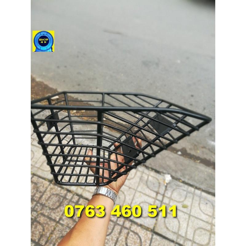 Rổ xe wave nhỏ đen c