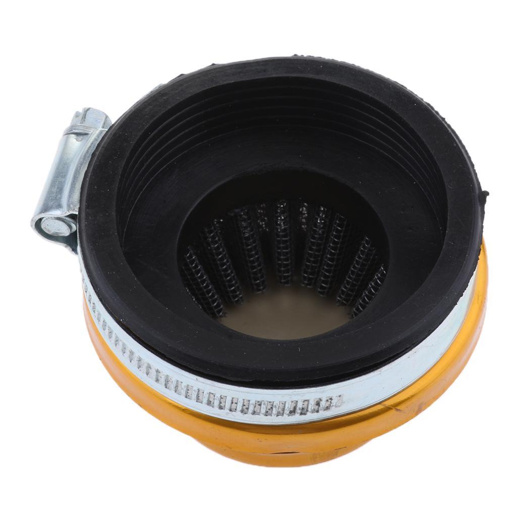 Yellow 58mm Air Filter Fit 47cc 49cc Mini Pocket Dirt Bike Minimoto Racing