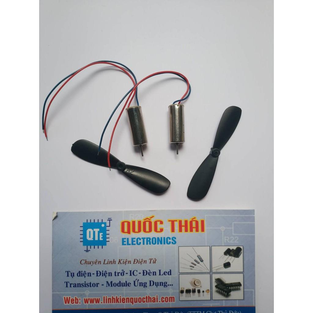 Combo 2 motor 716 + 2 cánh quạt thuận nghịch
