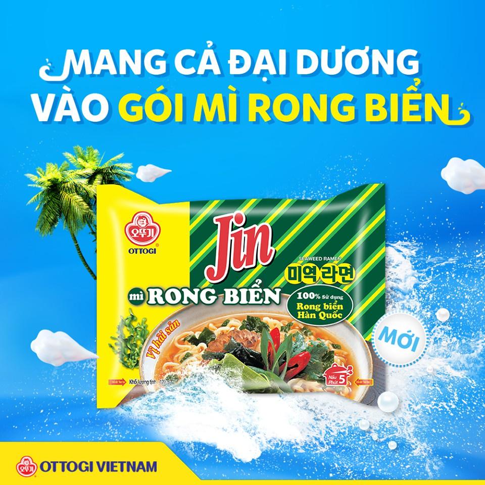 Lốc Mỳ Jin Rong Biển Ottogi 600g