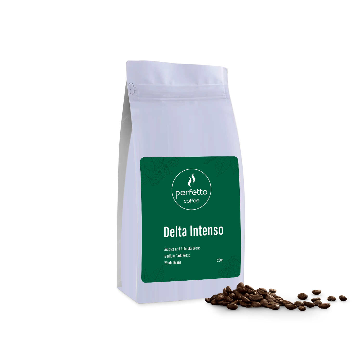 Cà phê hạt Perfetto - Delta Intenso (250g)