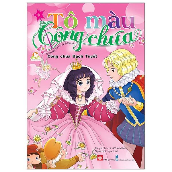 Tô Màu Công Chúa - Công Chúa Bạch Tuyết