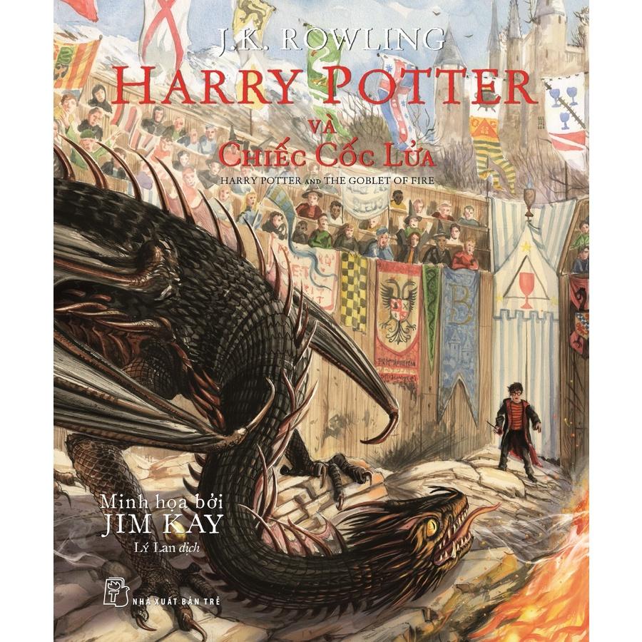 Sách-Harry Potter Và Chiếc Cốc Lửa ( Bản màu tập 4)