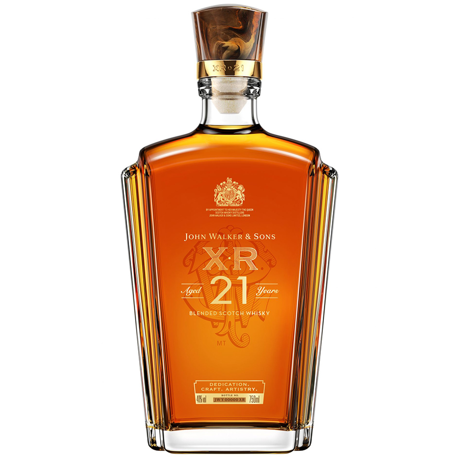 Rượu John Walker &amp; Sons XR Aged 21YO Blended Scotch Whisky 40% 750ml [Kèm Hộp]