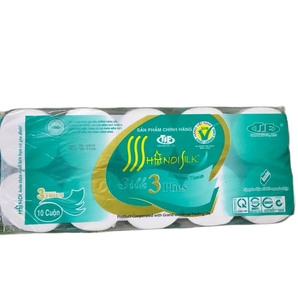 1 lốc 10 cuộn giấy vệ sinh siêu dai . KD1