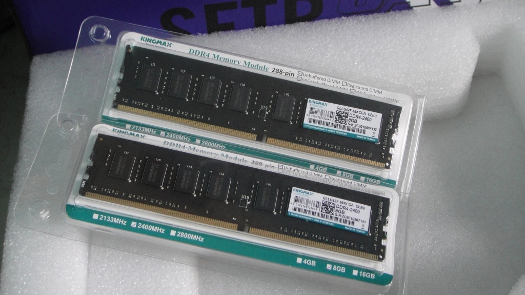 RAM PC Kingmax 8GB 2400 DDR4 - Hàng hính hãng.