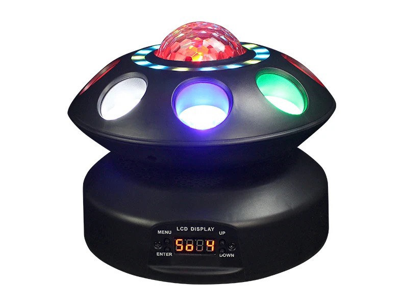 [GTP] ĐÈN NẤM ĐĨA BAY UFO - ĐÈN SÂN KHẤU - ĐÈN LED XOAY 7 MÀU