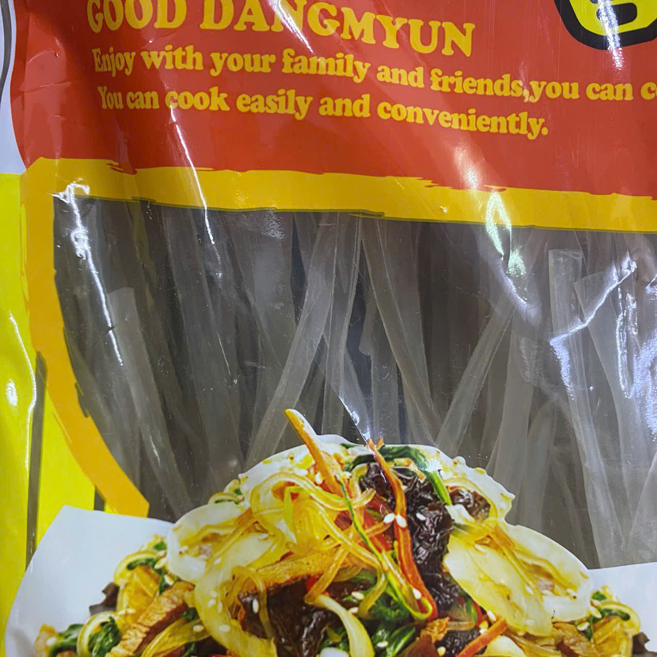 Miến Dẹt Good Dangmyun Nong woo Gói 1Kg