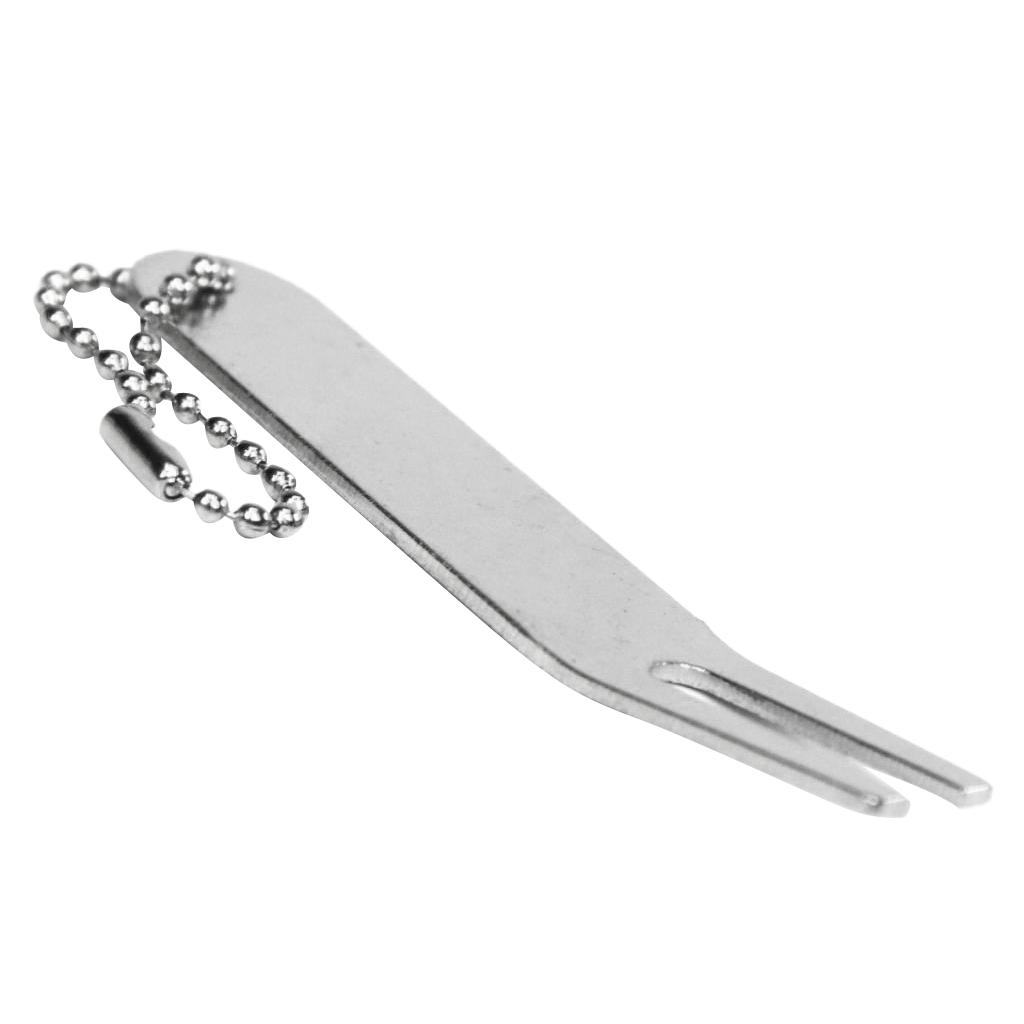 Zinc Alloy Golf Putting Green Divot Repair Tool Fork Gift for Golfer Club