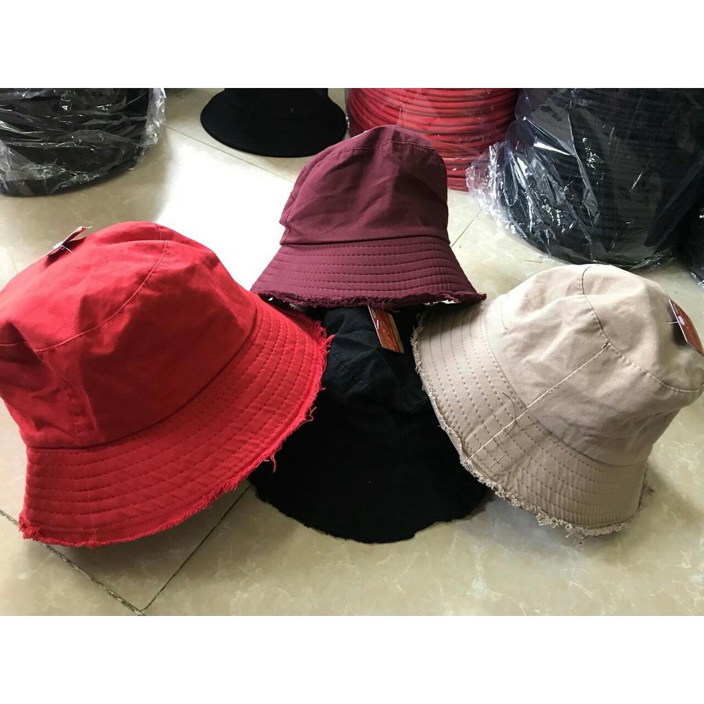 NÓN TAI BÈO VIỀN RÁCH BUCKET