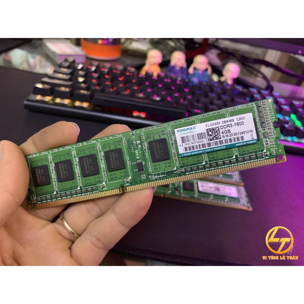 RAM DDR3 Kingmax 4GB BUSS 1333mhz (16 chip, chạy main g41) - Hàng Chính Hãng