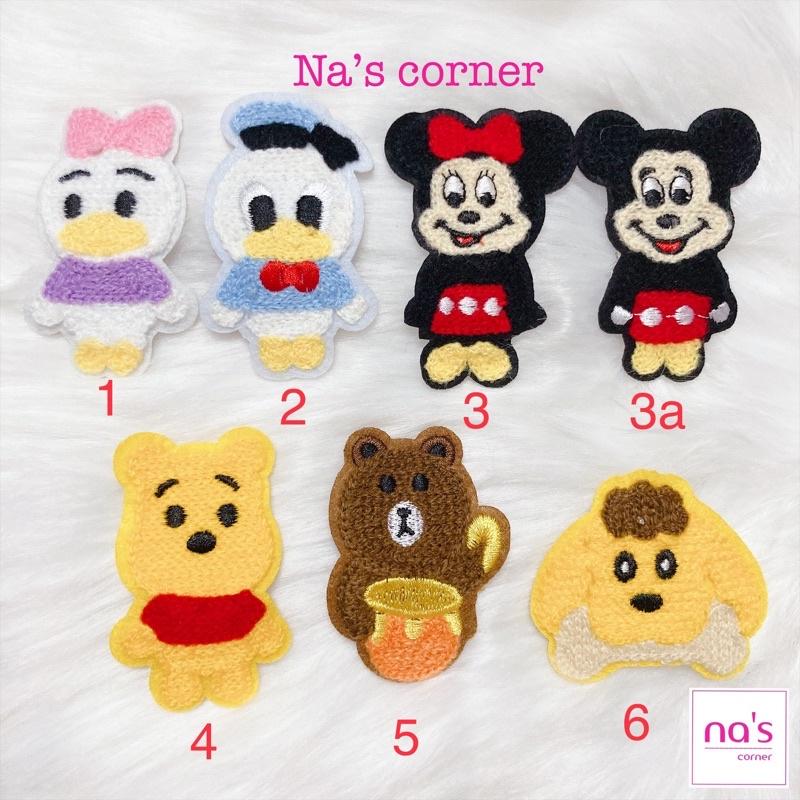 Kẹp tóc mái len đan thêu handmade hoa trái cây dễ thương dạng kẹp bật hairclip