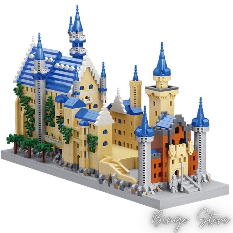 MÔ HÌNH LẮP RÁP LÂU ĐÀI NEW SCHWANSTEIN 3923 CHI TIẾT