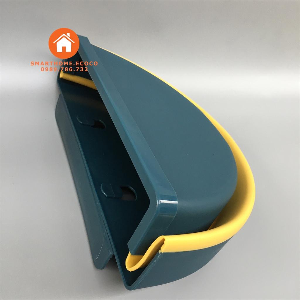 Thùng rác, Giỏ rác TRÒN đa năng gấp gọn treo kẹp tủ bếp nhựa dẻo siêu bền cho nhà bếp và xe hơi GD352-T