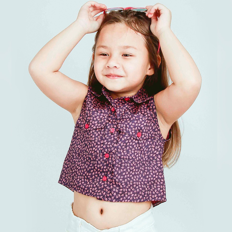 Áo Crop-top Bé Gái Ugether UKID100