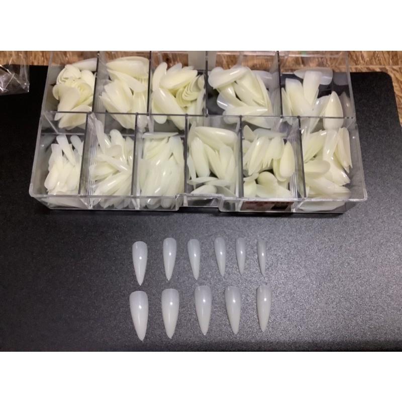 Móng giả fom nhọn màu đục hàng chuẩn