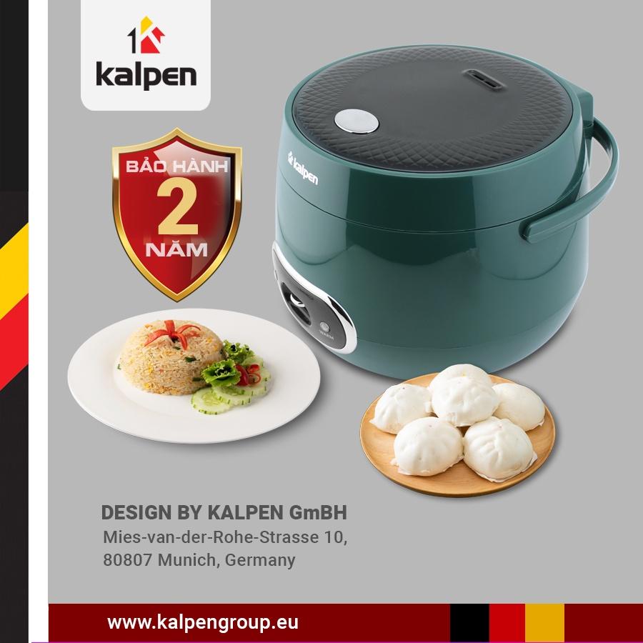 Nồi Cơm Điện Cao Cấp Hàng Chính Hãng Kalpen R2, 3L Ủ Ấm 3D Bảo Hành 2 Năm