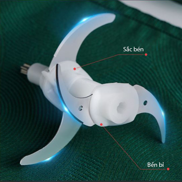 Lưỡi dao kép bền bỉ chất lượng cho mẫu máy xay thịt 2 lít
