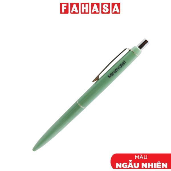 Bút Gel B - Minimalist Butter 0.6 mm - Premium Tip - Thiên Long GELB-028 - Mực Xanh (Màu Thân Bút Giao Ngẫu Nhiên)