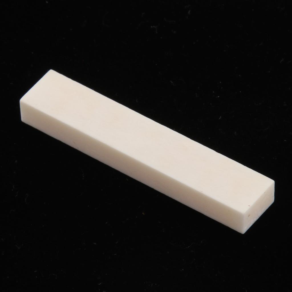 Blank Bone Nut And Saddle Guitar Bridge Nuts DIY Guitar replacement Parts & Accessories