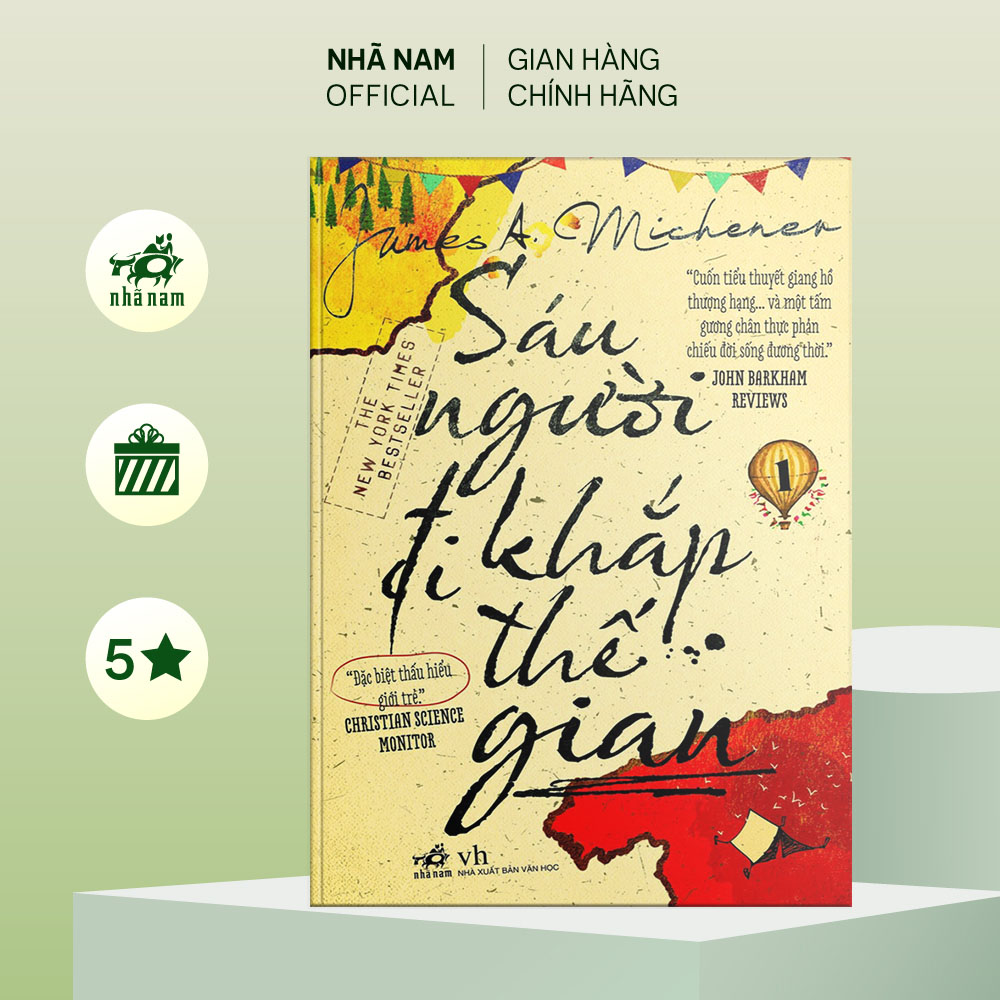 Sách - Sáu người đi khắp thế gian (Tập 1) (TB 2022) - Nhã Nam Official