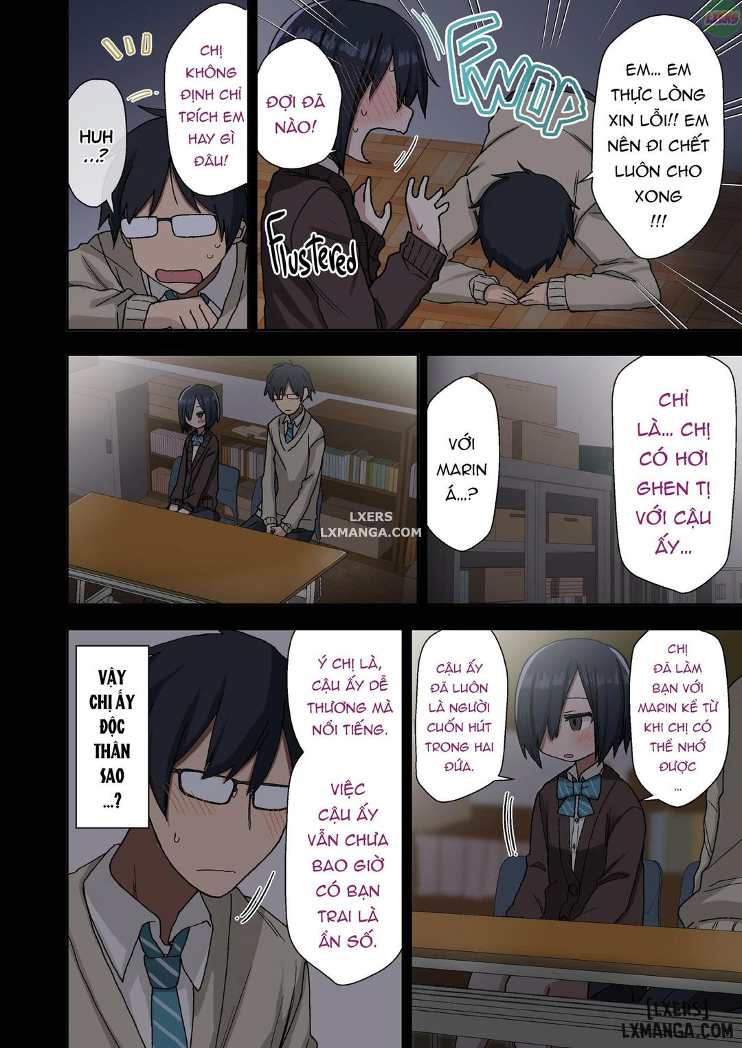 bí mật hư hỏng của tôi với tiền bối chapter 1 11