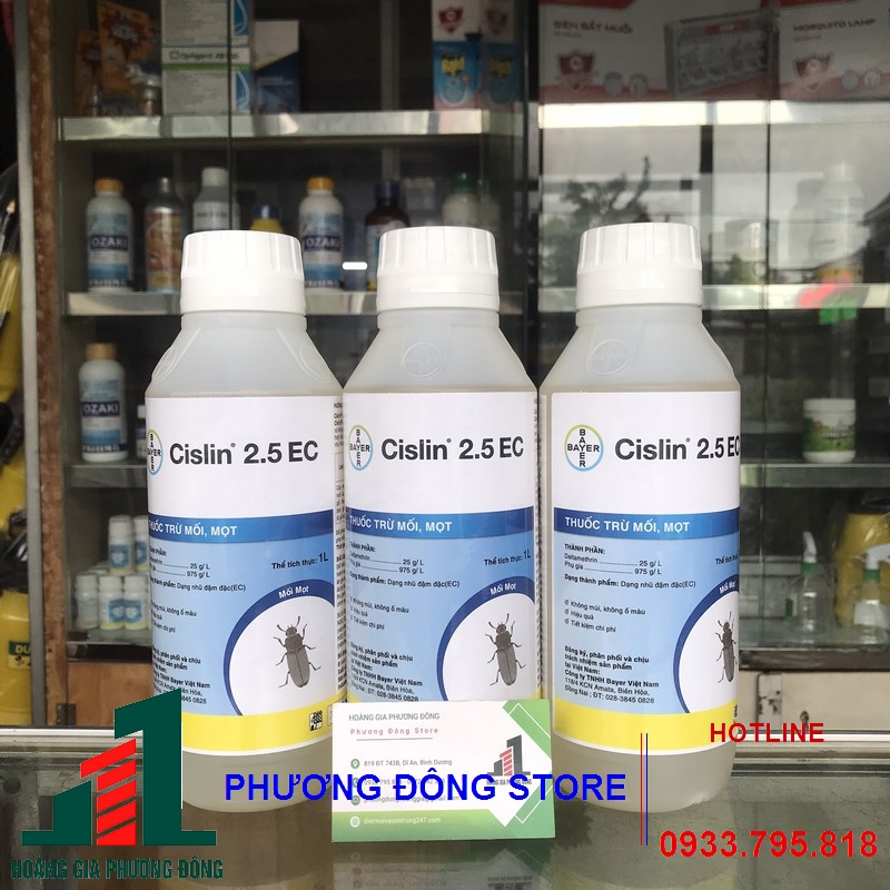 Thuốc diệt mối mọt Cislin 2.5EC